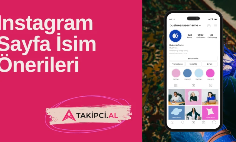instagram sayfa isim önerileri