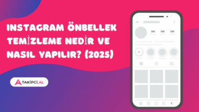 instagram önbellek temizleme nasıl yapılır