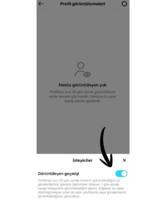 Kapatmak için işaretli yere tıklayın.     