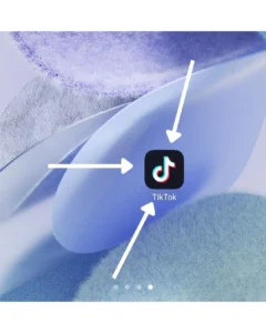 TikTok uygulamasını aç.