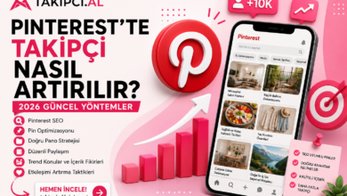 pinterest takipci